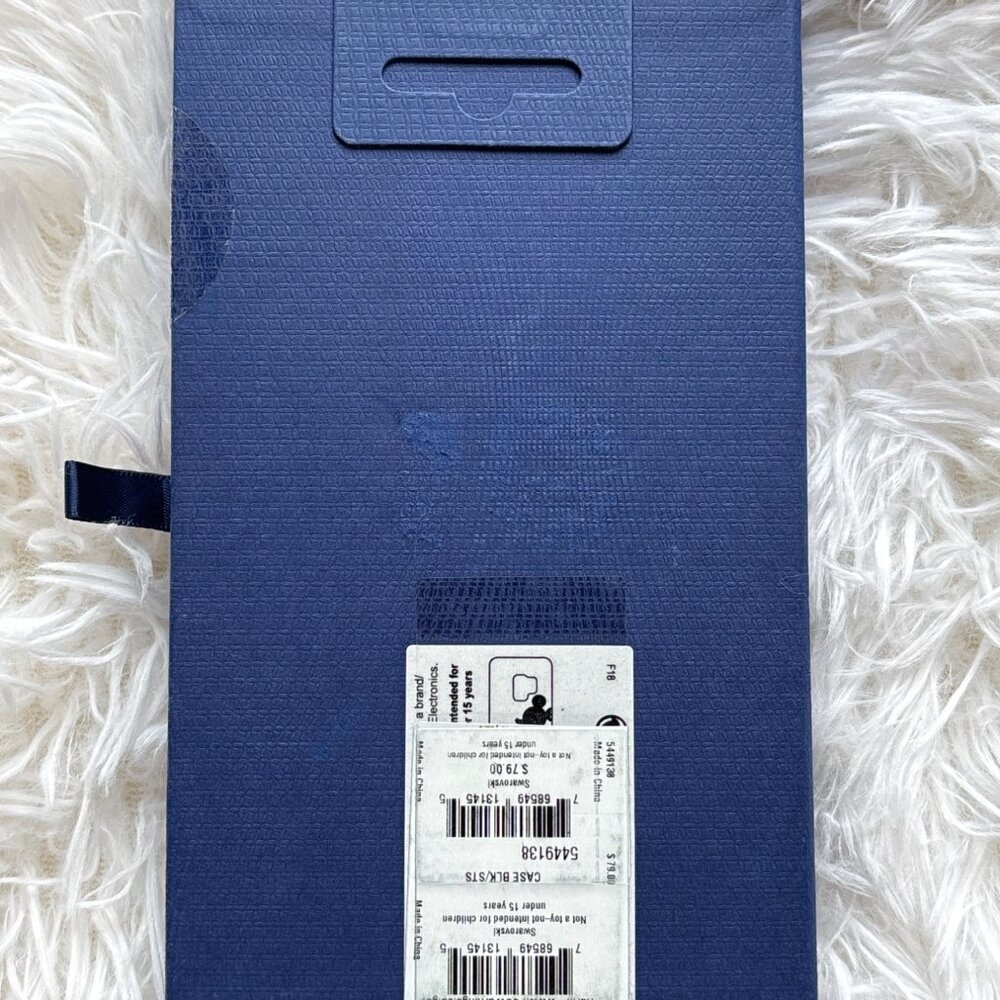 Disney Swarovski Black Mickey Mouse Samsung Galaxy S9 Phone Case New In Box - Picture 8 of 10